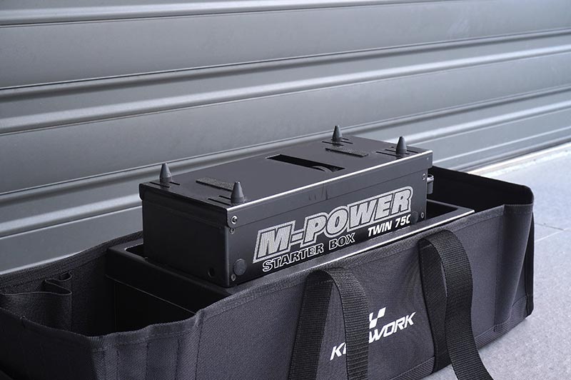 [�˾���ũ] KOS32237 [KOSWORK] 1/8 Racing Bag/Starter Box Bag (w/KOS32010 Starer Box Case & Lid) 5