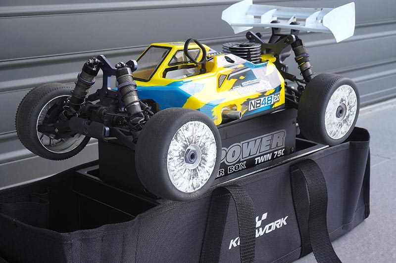 [�˾���ũ] KOS32237 [KOSWORK] 1/8 Racing Bag/Starter Box Bag (w/KOS32010 Starer Box Case & Lid) 6