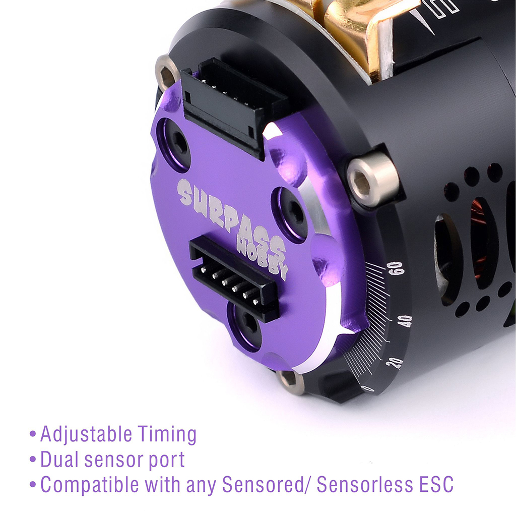 [�˾���ũ] 697175079194 [SURPASS HOBBY] Rocket 540-V3 Sensored Motor (Competition Level) 5.5T 5