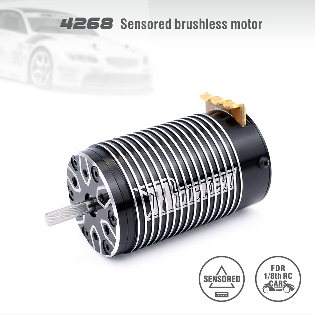 [�˾���ũ] 697175079229 [SURPASS HOBBY] Rocket 4268 Sensored Motor for 1/8th (1950KV) 6