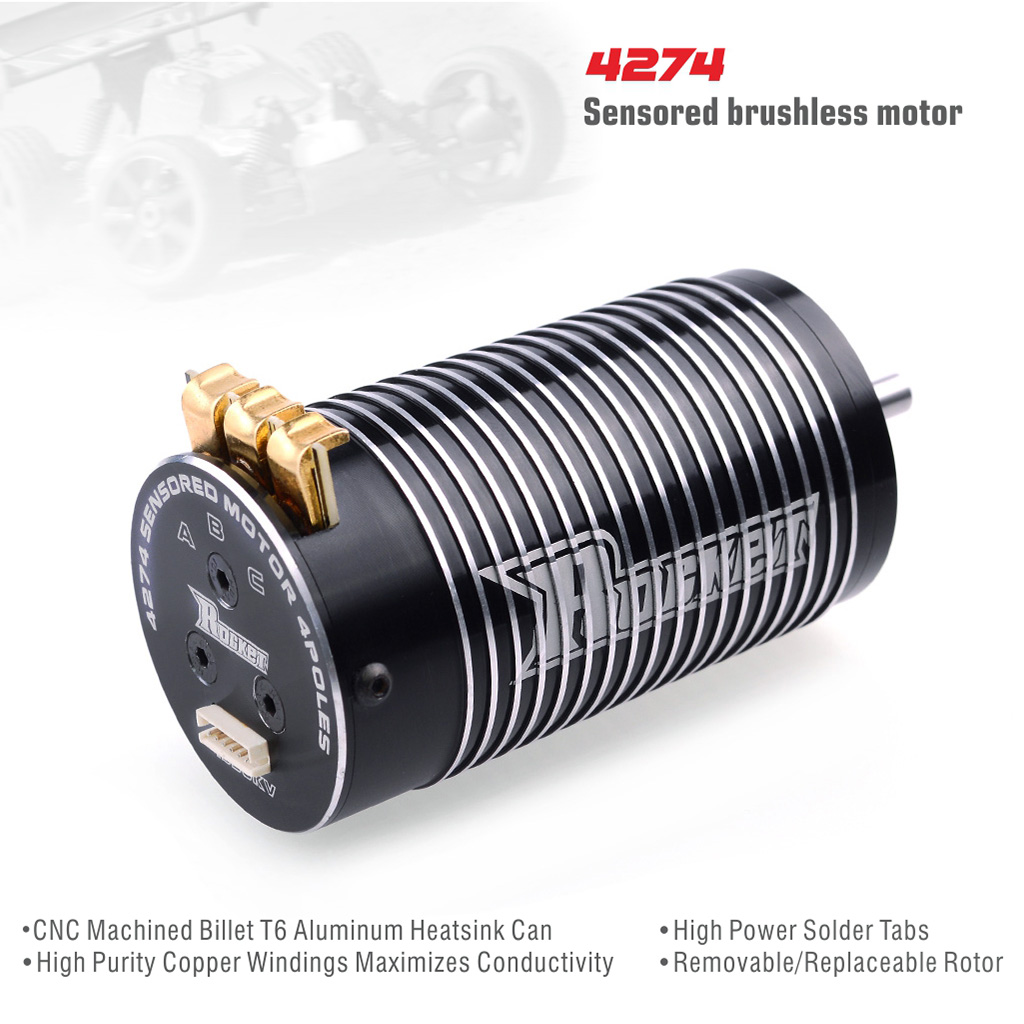 [�˾���ũ] 697175079233 [SURPASS HOBBY] Rocket 4274 Sensored Motor for 1/8 (2000KV) 2