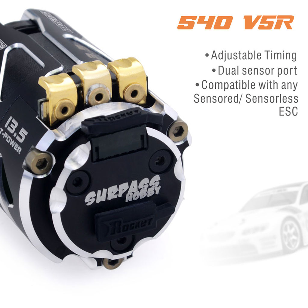 [�˾���ũ] 697175079508 [SURPASS HOBBY] Rocket 540-V5R Sensored Motor (Competition Level) 7.5T 5