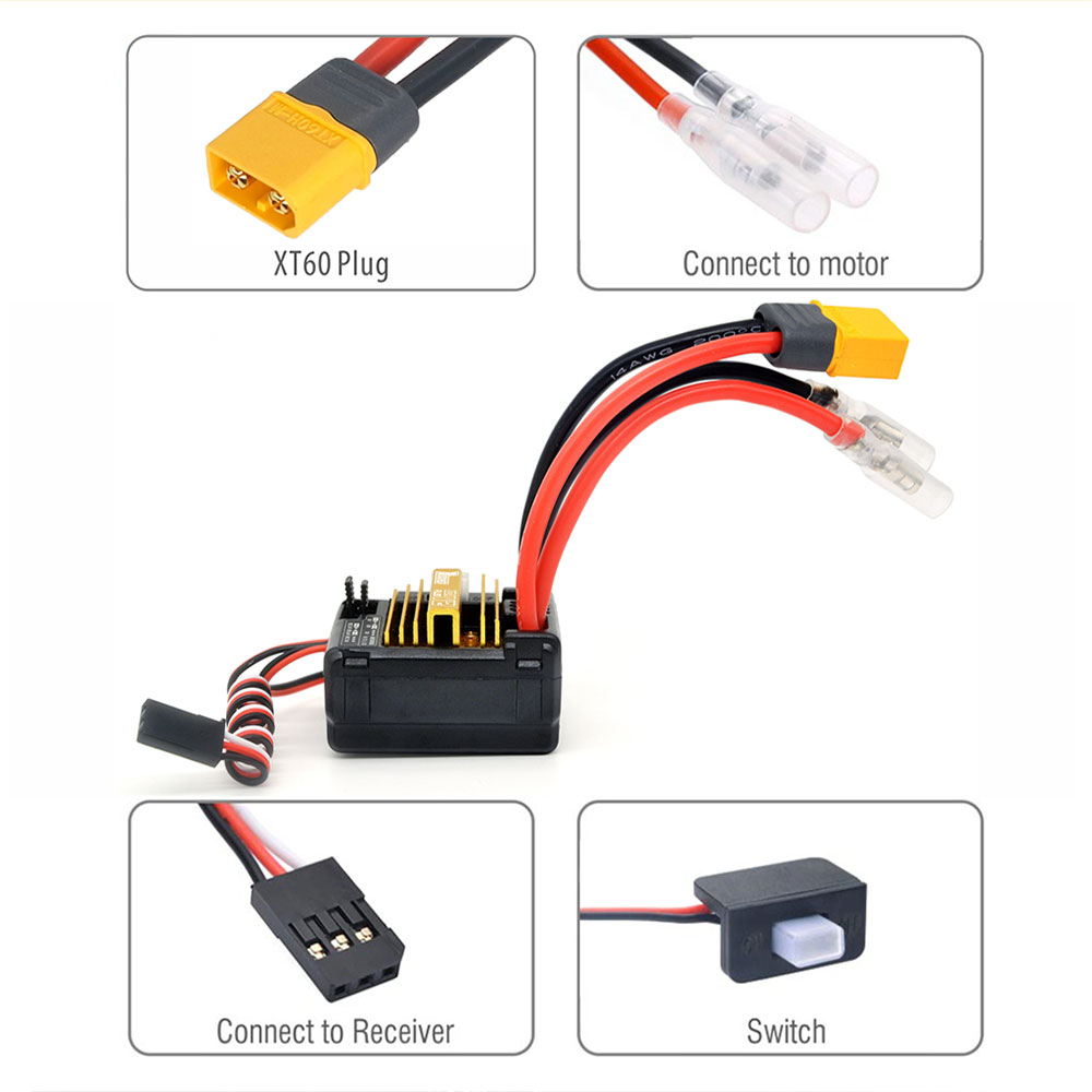 [�˾���ũ] 697238888356 [SURPASS HOBBY] 80A-PLUS V2 Top Level Brushed ECS for Crawler Car 3