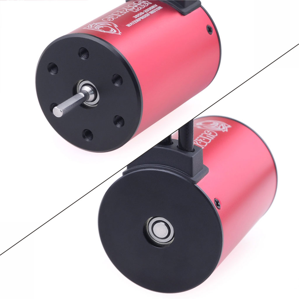 [�˾���ũ] 697175079636 [SURPASS HOBBY] Waterproof 3650 Brushless Motor with 60A ESC Combo Red Heatsink (3600KV) 5