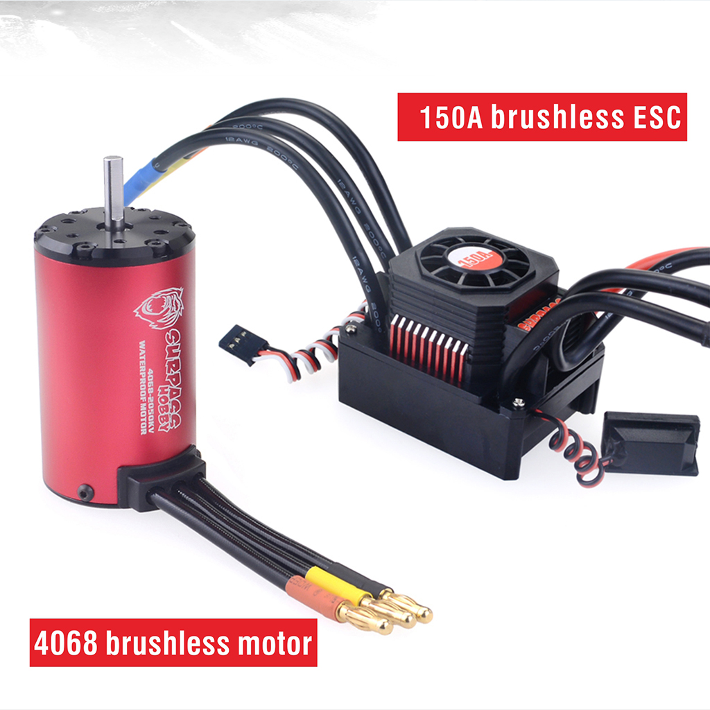 [�˾���ũ] 697238888150 [SURPASS HOBBY] Waterproof 4068 Brushless Motor with 150A ESC Combo 1900KV 2