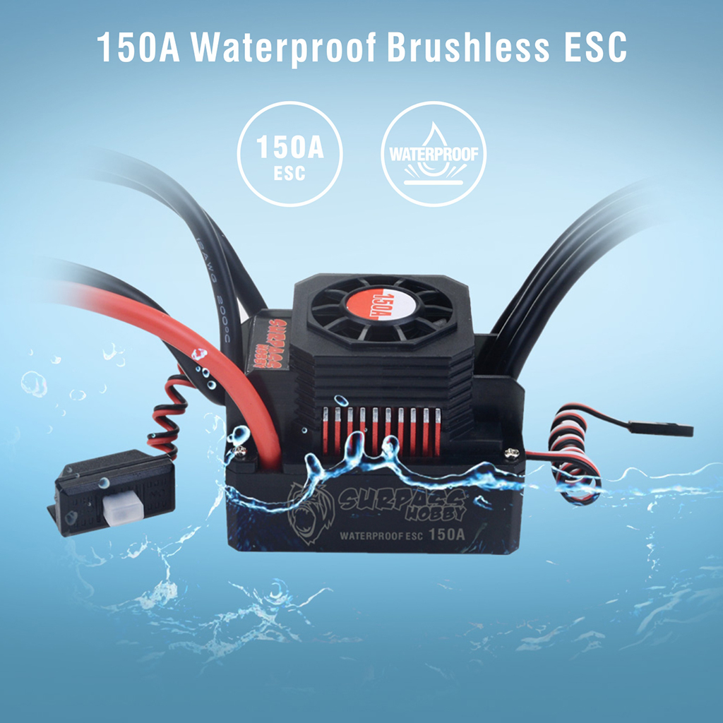 [�˾���ũ] 697238888150 [SURPASS HOBBY] Waterproof 4068 Brushless Motor with 150A ESC Combo 1900KV 6