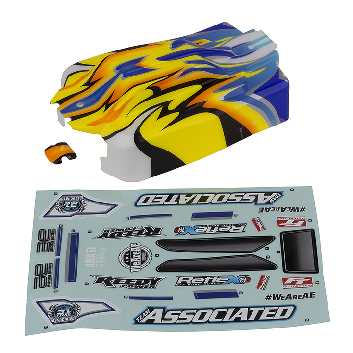 [�˾���ũ] AA21597 [TEAM ASSOCIATED] AA21597 Reflex 14B Ongaro Body Set, painted 1