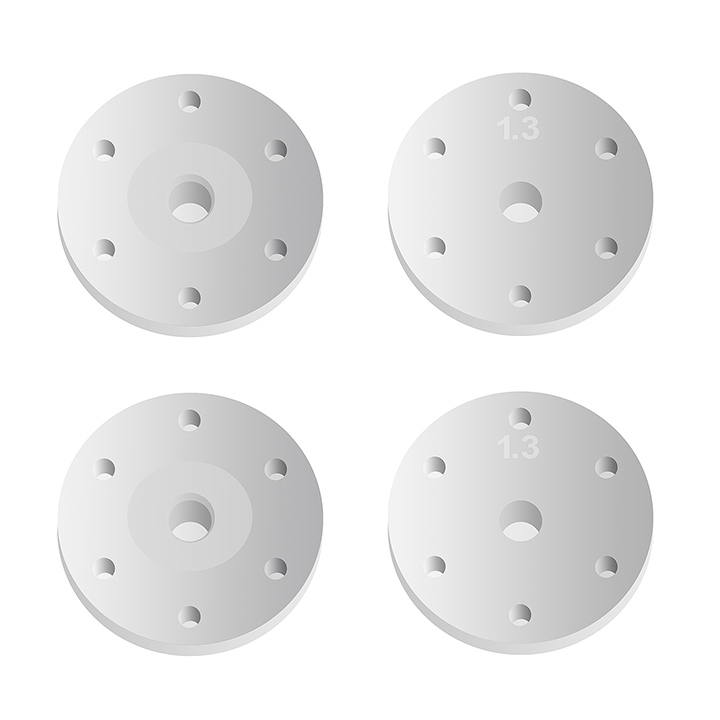 [�˾���ũ] AA81207 [TEAM ASSOCIATED] AA81207 FT 16mm Shock Piston, 6x1.3mm, tapered 1