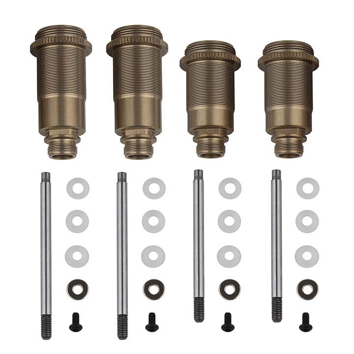 [�˾���ũ] AA91986 [TEAM ASSOCIATED] AA91986 FT Fox Shock Upgrade 13x23mm and 27.5mm with Genuine Kashima Coat and Chrome Shock Shafts 1