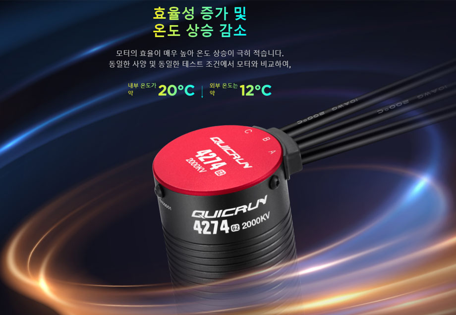 [�˾���ũ] 30404600 [HOBBYWING] QuicRun 4268SL 2600KV G2 (3-4S) ���� 3