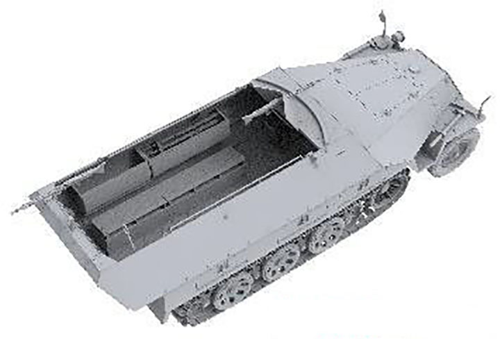 [�˾���ũ] CDW16005 [DAS WERK] CDW16005 1/16 Sd.Kfz.251/1 Ausf.D Hanomag Halftrack 2
