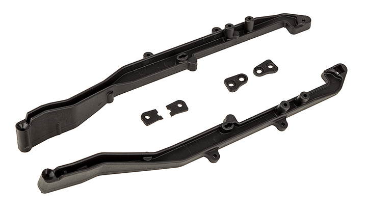 [�˾���ũ] AA71177 [TEAM ASSOCIATED] AA71177 RC10SC6.4 FT Side Rails and Tower Wedges, carbon 1