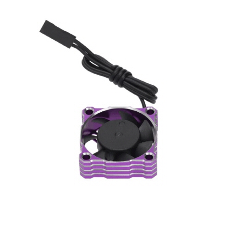 [�˾���ũ] DTEF02006A [DETAILS TECH] Aluminium 30x30 Fan for ESC and Motor (9V/25000RPM) Black Gold 1