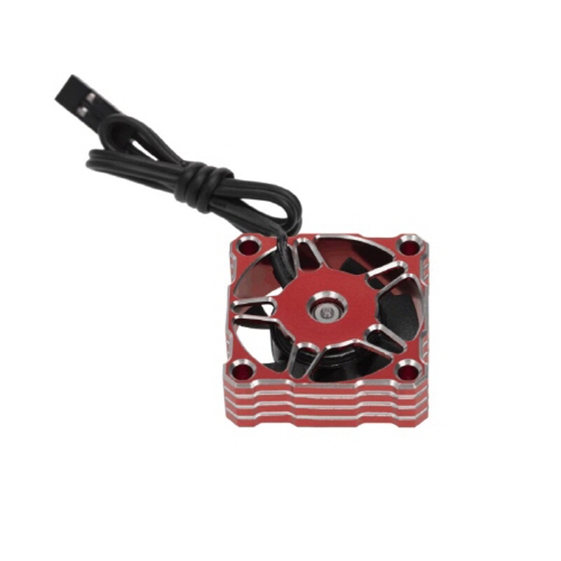 [�˾���ũ] DTEF02006A [DETAILS TECH] Aluminium 30x30 Fan for ESC and Motor (9V/25000RPM) Black Gold 3