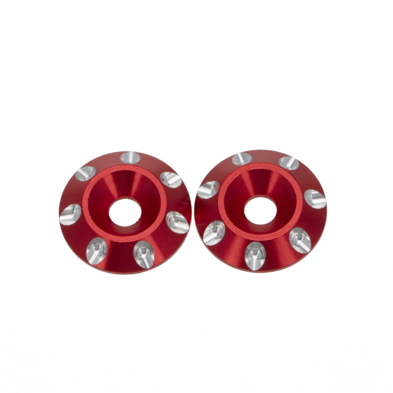 [�˾���ũ] DTEL05304A [DETAILS TECH] 1/8 RC CAR Wing Gasket (2PCS) Red 1