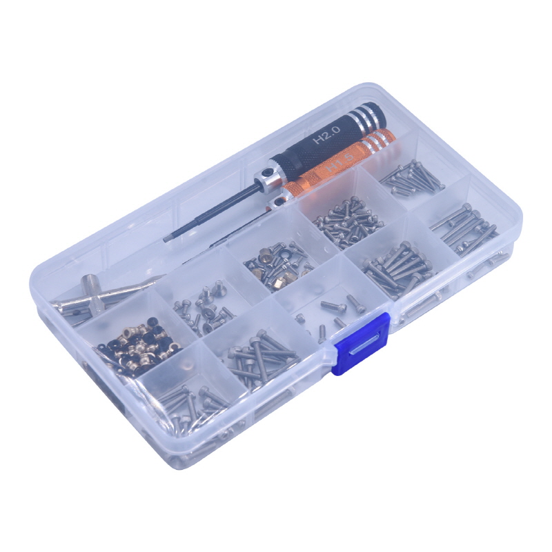 [�˾���ũ] DTTRX4M020 [DETAILS TECH] Screw Box Set for TRX-4M 1/18 Car (289pcs) 2