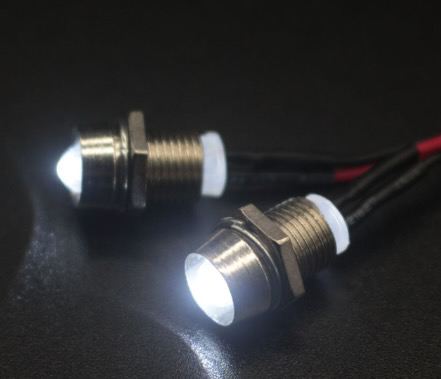 [�˾���ũ] DTLR05008D [DETAILS TECH] RC Body 2pcs Front Led Light 5mm��Dupont Connector, Wire length is 80cm) White LED 1