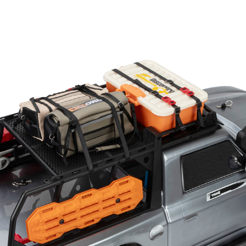 [�˾���ũ] DTEL06022A [DETAILS TECH] 1:10 1:8 Scale Elastic Rope Straps for RC Car Luggage Rack 5pcs/Bag Blue Buckle 6