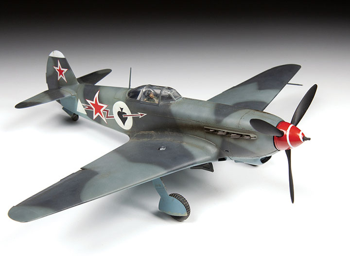 [�˾���ũ] BZ4831 [Zvezda] BZ4831 1/48 Yak-9-T with cannon 3