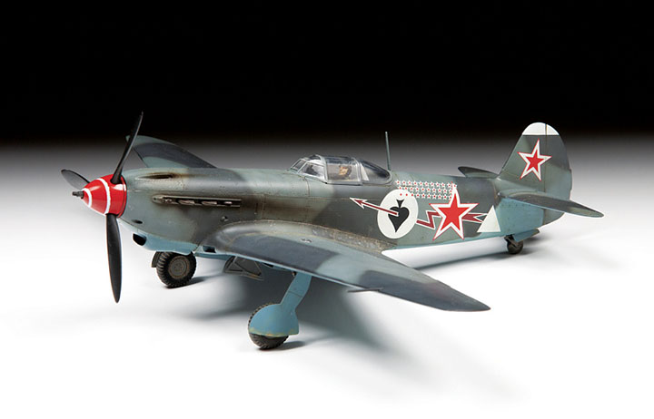 [�˾���ũ] BZ4831 [Zvezda] BZ4831 1/48 Yak-9-T with cannon 4