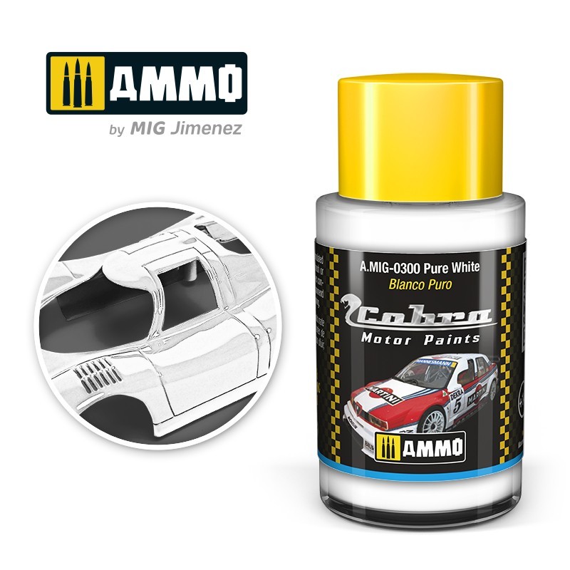 [�˾���ũ] CG0300 [MIG AMMO] CG0300 Cobra Motor Pure White 1