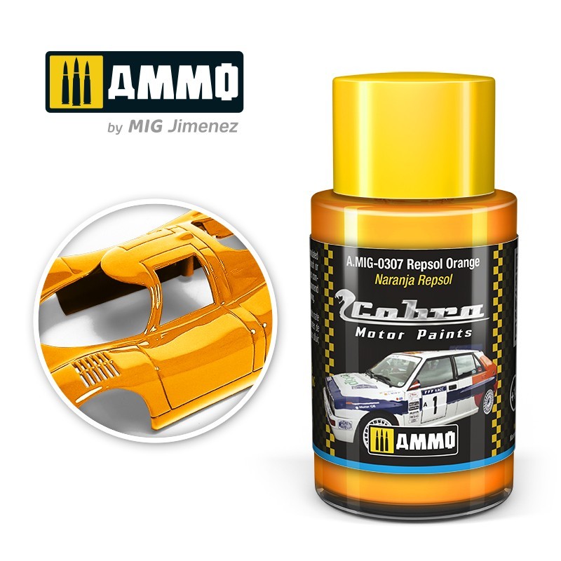 [�˾���ũ] CG0307 [MIG AMMO] CG0307 Cobra Motor Repsol Orange 1
