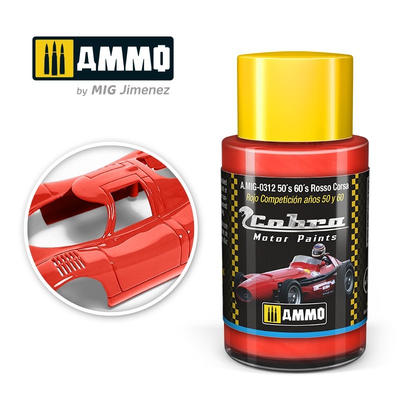 [�˾���ũ] CG0312 [MIG AMMO] CG0312 Cobra Motor 50��s 60��s Rosso Corsa 1
