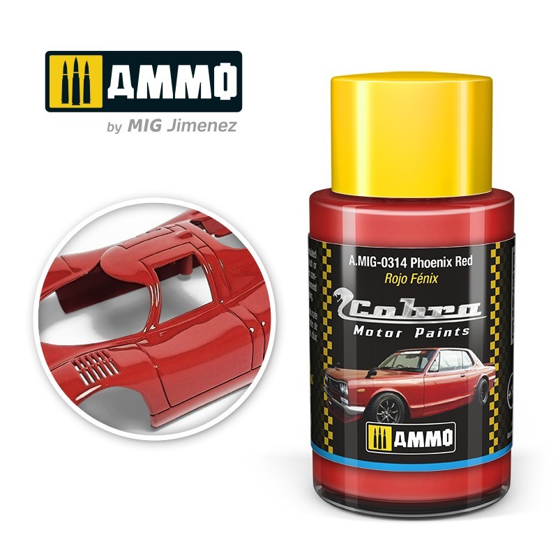 [�˾���ũ] CG0314 [MIG AMMO] CG0314 Cobra Motor Phoenix red 1