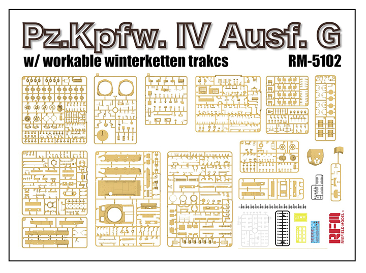 [�˾���ũ] CRM5102 [RFM] CRM5102 1/35 Pz.Kpfw. IV Ausf. G w/ workable winterketten trakcs 3