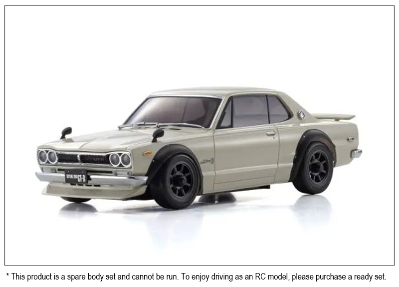 �˾���ũ KYMZP466W-B [KYOSHO] ASC MA-020 SKYLINE GT-R KPGC10 White 1
