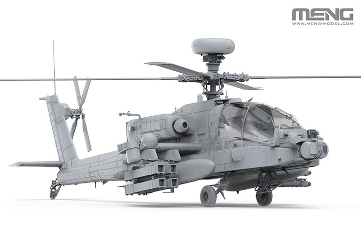 [�˾���ũ] CEQS-005S [Meng] CEQS-005S 1/35 AH-64D Saraf Heavy Attack Helicopter Israeli Air Force w/Resin Figures (Set of 2) 2