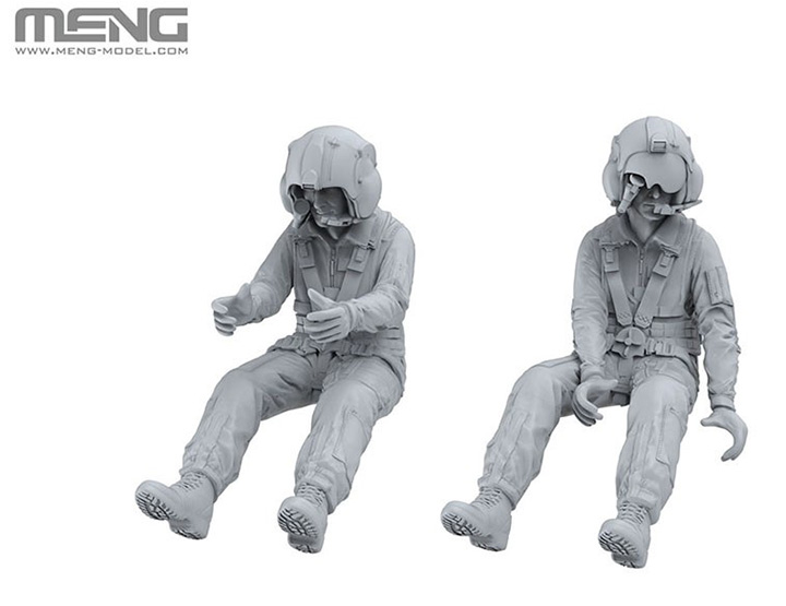 [�˾���ũ] CEQS-005S [Meng] CEQS-005S 1/35 AH-64D Saraf Heavy Attack Helicopter Israeli Air Force w/Resin Figures (Set of 2) 4