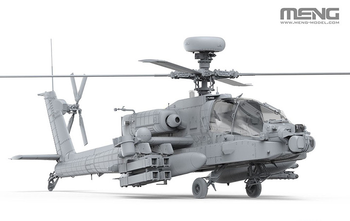 [�˾���ũ] CEQS-005 [Meng] CEQS-005 1/35 AH-64D Saraf Heavy Attack Helicopter(Israeli Air Force) 2