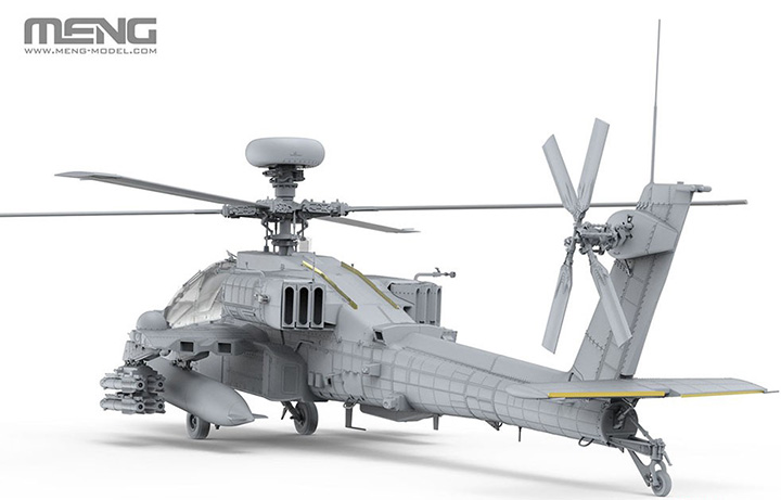 [�˾���ũ] CEQS-005 [Meng] CEQS-005 1/35 AH-64D Saraf Heavy Attack Helicopter(Israeli Air Force) 3