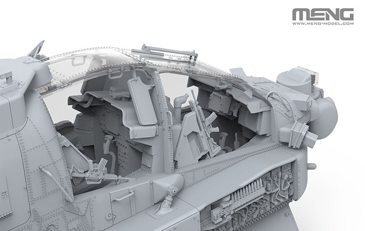 [�˾���ũ] CEQS-005 [Meng] CEQS-005 1/35 AH-64D Saraf Heavy Attack Helicopter(Israeli Air Force) 4