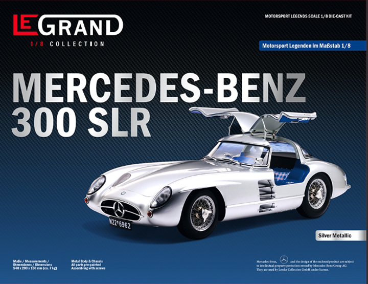 [�˾���ũ] CLE102 [Le Grand] CLE102 1/8 MERCEDES-BENZ 300 SLR UHLENHAUT COUPE 1