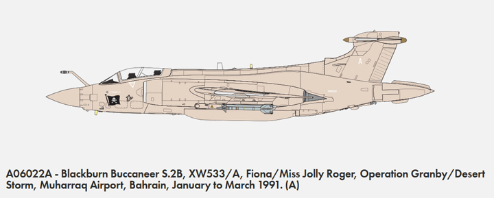 [�˾���ũ] BB06022A [Airfix] BB06022A 1/72 Blackburn Buccaneer S.2 GULF WAR 2