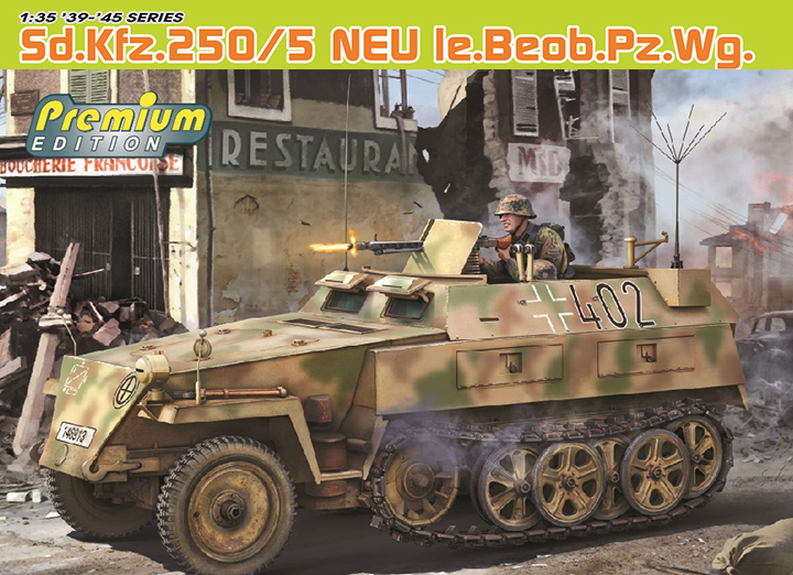[�˾���ũ] BD6636 [Dragon] BD6636 1/35 Sd.Kfz.250/5 NEU le.Beob.Wg.-Premium Edition 1