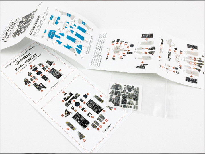 [�˾���ũ] CGRFSQS-48099 [Red Fox] CGRFSQS-48099 1/48 F-14A Tomcat (for Tamiya kit) 2