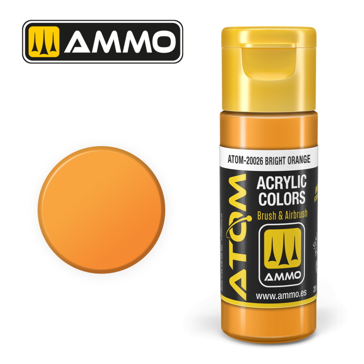 [�˾���ũ] CG20026 [MIG AMMO] CG20026 ATOM COLOR Bright Orange 1