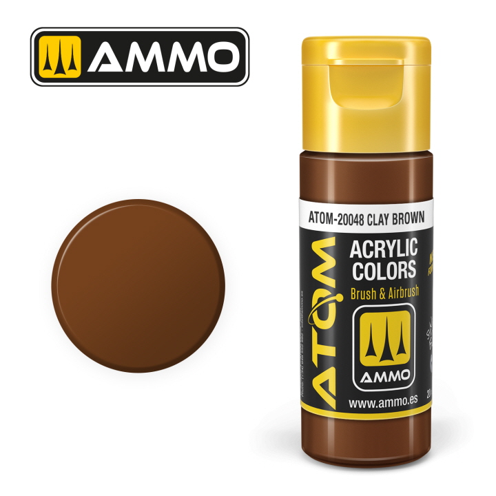 [�˾���ũ] CG20048 [MIG AMMO] CG20048 ATOM COLOR Clay Brown 1