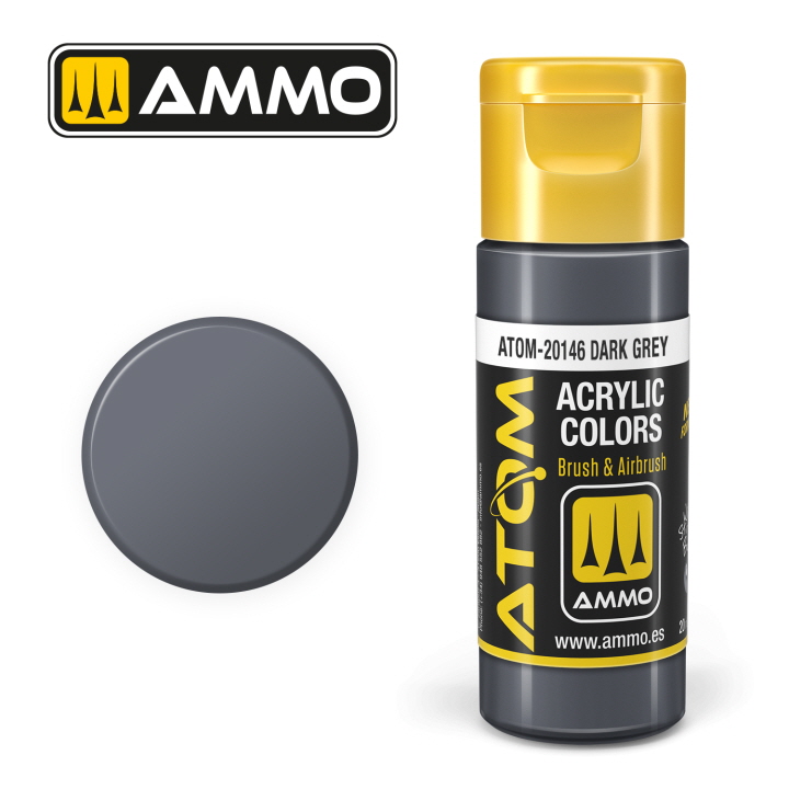 [�˾���ũ] CG20146 [MIG AMMO] CG20146 ATOM COLOR Dark Grey 1