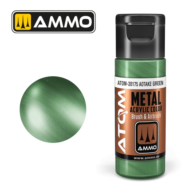 [�˾���ũ] CG20175 [MIG AMMO] CG20175 ATOM METALLIC Aotake Green 1