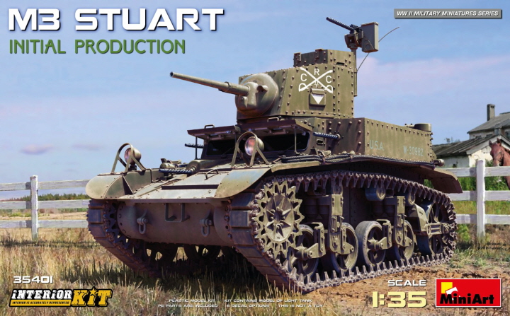 [�˾���ũ] BE35401 [Miniart] BE35401 1/35 M3 Stuart Initial Prod. Interior Kit 1