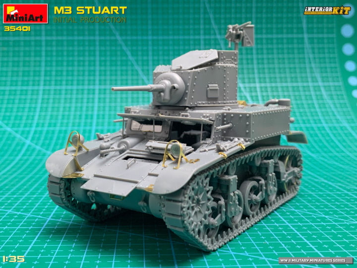 [�˾���ũ] BE35401 [Miniart] BE35401 1/35 M3 Stuart Initial Prod. Interior Kit 2