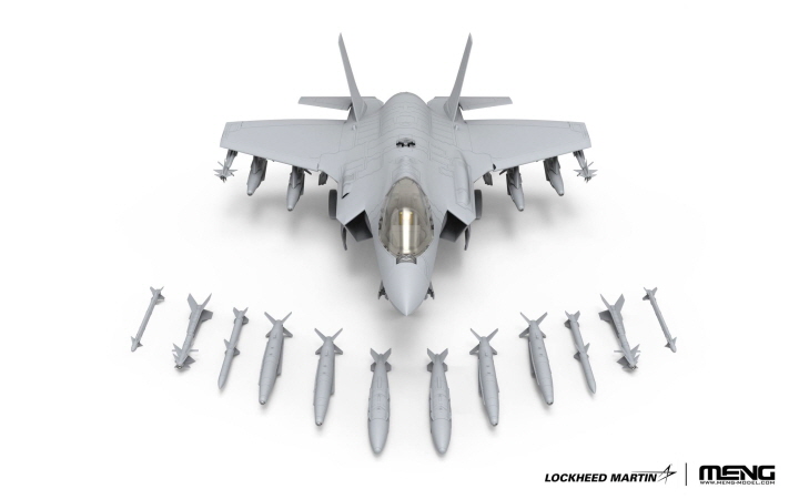 [�˾���ũ] CELS-018 [Meng] CELS-018 1/48 Lockheed Martin F-35I Adir (Israeli Air Force) 4