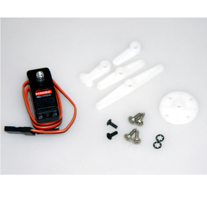 [�˾���ũ] SPMSH3050 [SPEKTRUM] H3050 Mid-Torq Ultra-Spd Micro Heli Cyclic Servo 1