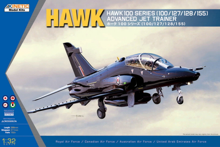 [�˾���ũ] CNK3206 [Kinetic] CNK3206 1/32 Hawk 100 Series (100/127/128/155) Advanced Jet Trainer 1
