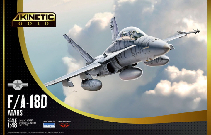 [�˾���ũ] CNK48033 [Kinetic] CNK48033 1/48 F/A-18D Hornet ATATS 1