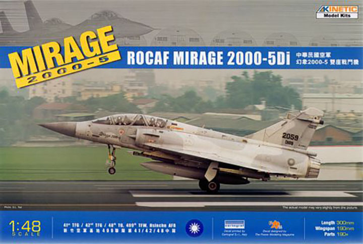 [�˾���ũ] CNK48037 [Kinetic] CNK48037 1/48 MIRAGE 2000-5Di ROCAF 1